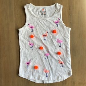 🦩crewcuts flamingo tank🦩